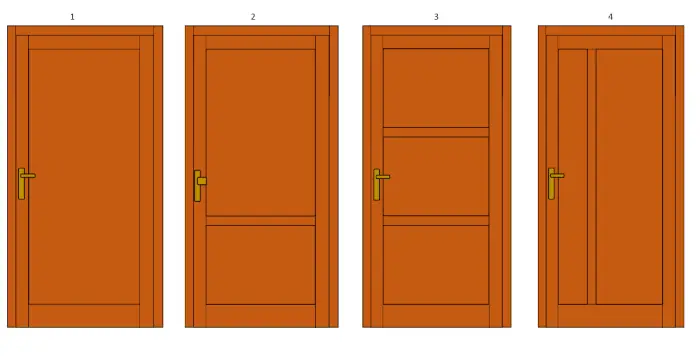 Vzory zadních dveří